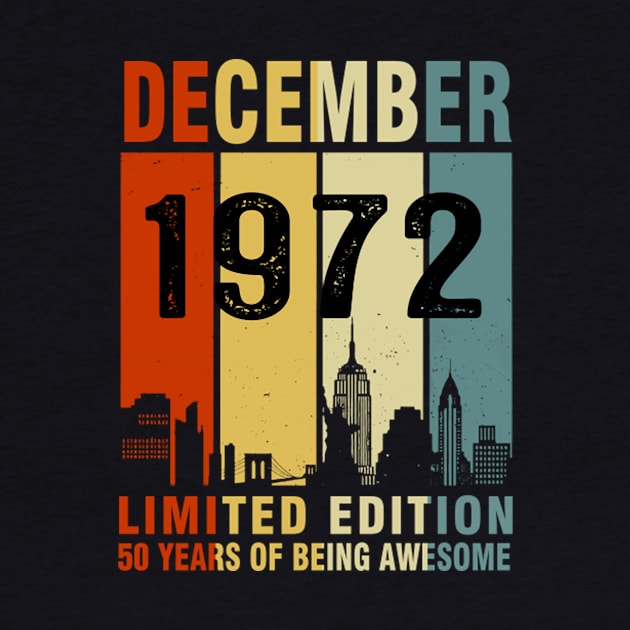 December 1972 Limited Edition 50 Years Of Being Awesome by tasmarashad